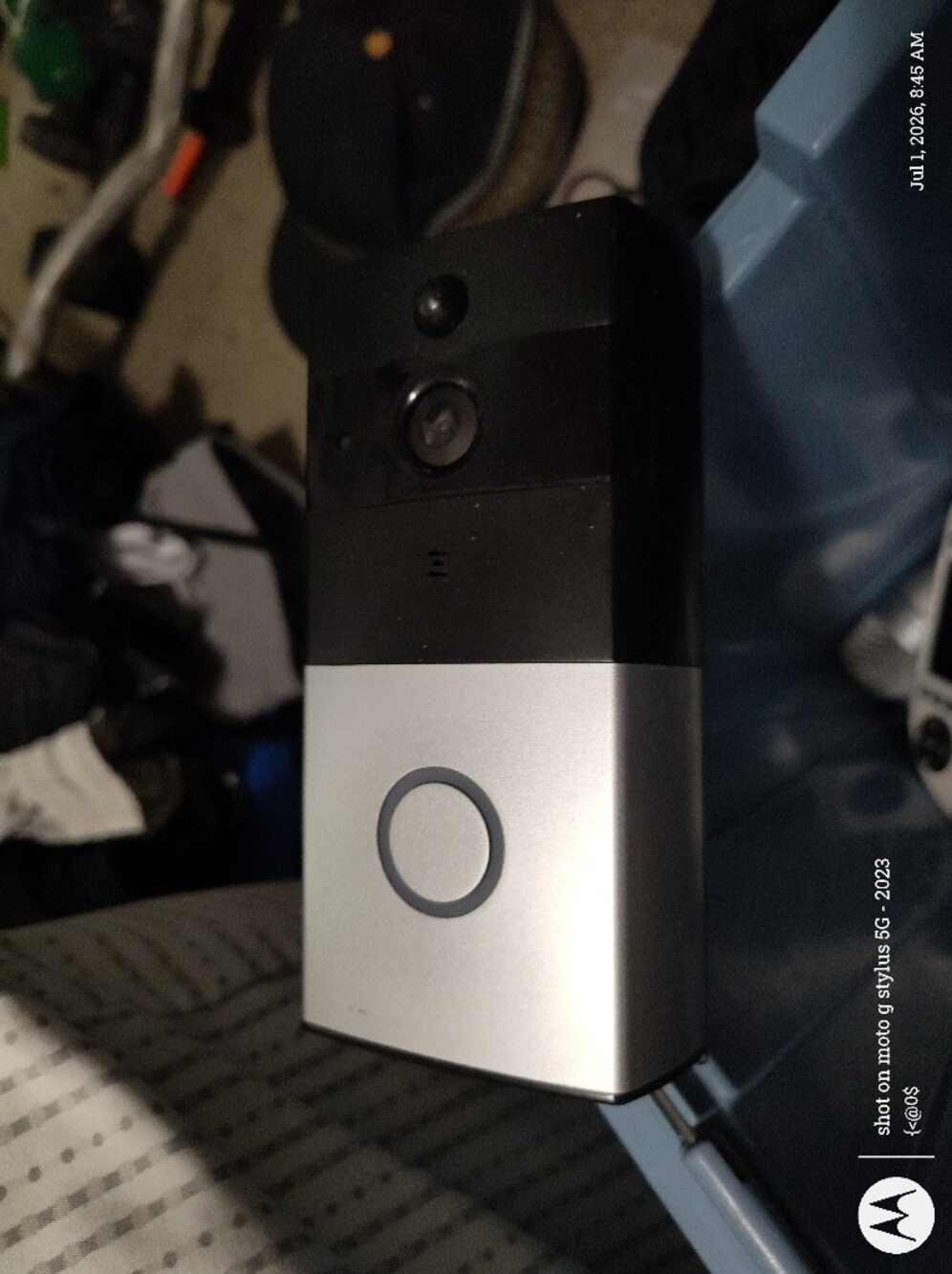 Doorbell Camera. Phone Operated